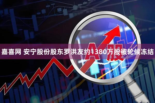 嘉喜网 安宁股份股东罗洪友约1380万股被轮候冻结